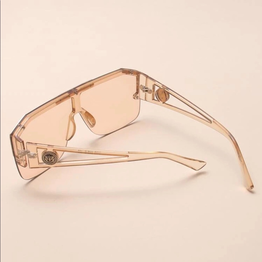 Oversized Rimless sunglasses - Picture 4 of 4
